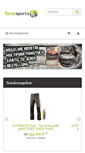 Mobile Screenshot of forstsports-shop.de